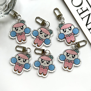 Spot St Carat Island <b>Anime</b> Cartoon Plastic UV Printed Double-Sided Acrylic Key Chain Bag Accessories Pendant Star - Product Image 2
