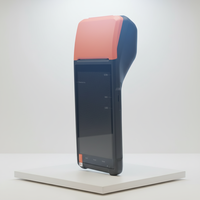 Terminal de point de vente mobile multifonction portable intelligent à écran tactile de 5,5 pouces, prend en charge l'impression de reçus et de factures