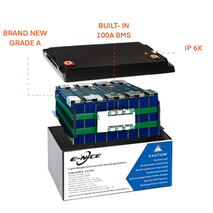 E-Nice จำหน่ายแบตเตอรี่ลิเธียม 48V/51.2V 100ah 200ah 300ah แบตเตอรี่ลิเธียมโซลาร์ 24v สำหรับเก็บพลังงานแสงอาทิตย์ - Product Image 3