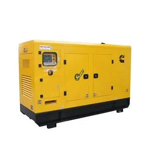 Generatore generatore elettrico alternatore generatore 60kw pesante giallo super silenzioso 75kva