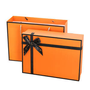 Caja de Regalo de Cartón Naranja Mate de Alta Gama 018 <span class=keywords><strong>para</strong></span> <span class=keywords><strong>Manualidades</strong></span> - Product Image 2