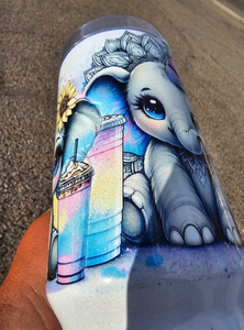 Özel 40oz paslanmaz çelik fil kupalar kahve kulplu bardak hediyeler için benzersiz 40oz fil fincan - Product Image 3