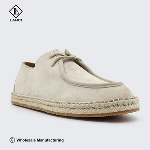 Fabricants de mocassins sur mesure LANCI OEM, chaussures à lacets pour hommes, personnalisation avec logo, espadrilles haut de gamme - Product Image 1