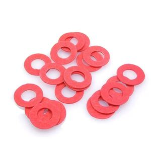 <span class=keywords><strong>Rondelle</strong></span> plate <span class=keywords><strong>isolante</strong></span> en fibre vulcanisée rouge, joint isolant électrique pour fixations de haute qualité - Product Image 4