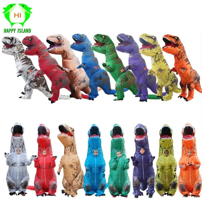 Factory Wholesale Hot Sale aufblasbares Dinosaurier kostüm für Party Cosplay Aufblasbarer Anzug zum Verkauf