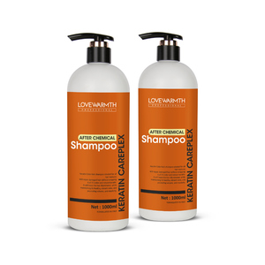 Shampooing et revitalisant à la kératine sans sulfate lissant après shampooing chimique shampooing OEM - Product Image 1