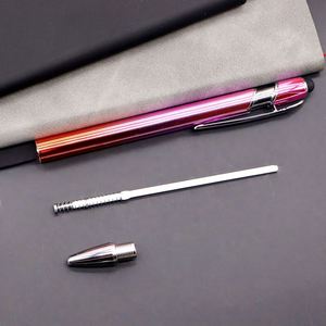 Custom Logo Creative Gradient Colors Ballpoint <b>Pen</b> Office Business Promotional Gift Metal Ballpoint <b>Pen</b> - Product Image 3