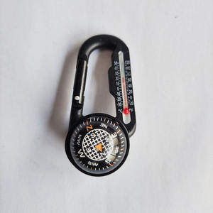 Accesorio de Emergencia, Hebilla Multifuncional con Brújula, Brújula para Exteriores con Termómetro, Brújula de Navegación Avanzada - Product Image 5