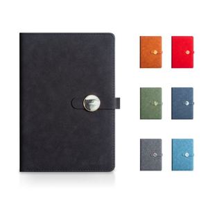 Carnet de notes exécutif personnalisé pour réunions d'affaires, couverture en cuir, impression de logo, format A5 - Product Image 3