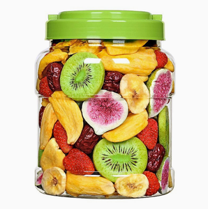 Snacks <span class=keywords><strong>de</strong></span> Frutas Mixtas Liofilizadas, <span class=keywords><strong>Fresa</strong></span>, Plátano, Mango, Manzana, 100% Natural, Sin Azúcar Añadido, Saludable, Venta al Por Mayor <span class=keywords><strong>de</strong></span> Fábrica - Product Image 1