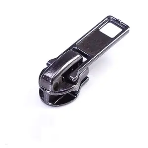 Chiusura automatica Slider per cerniera in Nylon con chiusura lampo personalizzata di buona qualità per eseguire senza problemi Multi colore in lega di zinco popolare resistente T/T