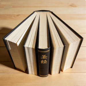 Libros Cristianos y Biblias, Libro de Cuentos con Imágenes en 3D, Impresión de Libros Personalizados, Biblia con Aspecto de Cuero - Product Image 2