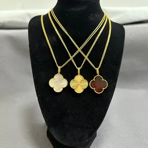 S925 lapis perak murni kalung panjang onyx wanita rantai sweater bunga laser 18k 25mm kualitas tinggi set perhiasan grosir