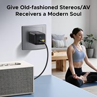 Adaptateur audio Bluetooth 6.0 LDAC UGREEN pour téléviseurs et enceintes domestiques, récepteur audio sans fil haute résolution Bluetooth