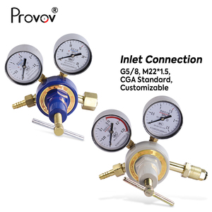 Offerta Bundle: Regolatori di Pressione per Bombole di <span class=keywords><strong>Gas</strong></span> di Alta Qualità, Valvole a Bassa Pressione per Ossigeno, Propano e GPL con Manometro - Product Image 4