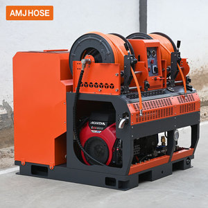 Nettoyeur de canalisations à jet d'eau Amjet 300bar30lpm, 300bar30lpm, réservoir d'eau de 500L, moteur à <span class=keywords><strong>essence</strong></span>, désincrustant de tuyaux 2-8 pouces pour plombiers - Product Image 5