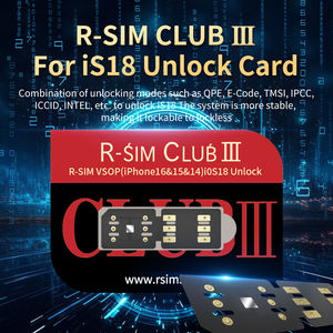 Verbesserte Version R-sim Club 3 Stabile Ent sperr karte für Iphone Ios 6-15 Pro Max Msdk4 Gevey Sim Turbo Rsim - Product Image 2