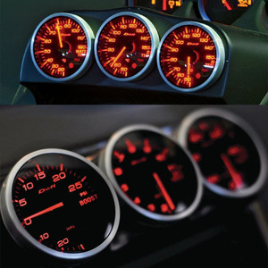 Manomètre de suralimentation mécanique 52 mm WS AUTO METER 4 BAR, AutoGauge, manomètre de voiture, moteur pas à pas, analogique et numérique, double affichage - Product Image 6