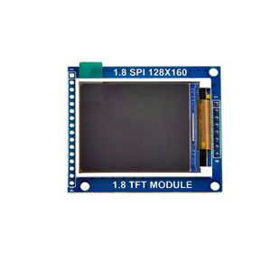 1.8 นิ้วซีเรียล SPI TFT LCD โมดูลจอแสดงผล PCB อะแดปเตอร์ IC 128x160 ดอทเมทริกซ์ 3.3V 5V IO SD ซ็อกเก็ต ST7735R ไดร์เวอร์ไอซี - Product Image 2