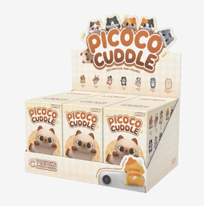 Supergo <span class=keywords><strong>Picoco</strong></span> Cuddle Mini Cat Blind Box, Caja de Exhibición Completa, Lindos Gatitos Coleccionables, Mini Figuras, Decoración de Escritorio, Regalo, Juguetes Sorpresa - Product Image 1