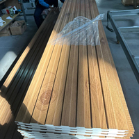 Panel Sándwich de PU de 16 mm/20 mm, Panel Aislado para Techo y Pared de Metal, Techo Térmico Ignífugo para Almacenes Industriales y Casas Prefabricadas