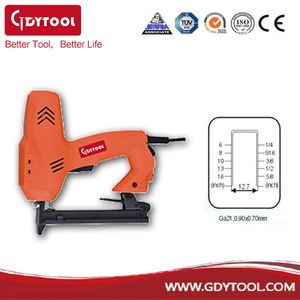 Agrafeuse électrique 1800W 230V/50HZ 1/2'' Couronne Puissance 6-16mm 100 clous 35pcs/min Bricolage Grade GDY-EF8016B Construction Amélioration de l'habitat - Product Image 2