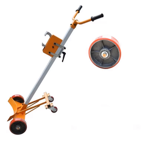 Dld Duurzaam 450Kg Ce Manuele Trommelwagen Met Pneumatische Wielen Voor Stalen Plastic Afvalolietrommels - Product Image 1