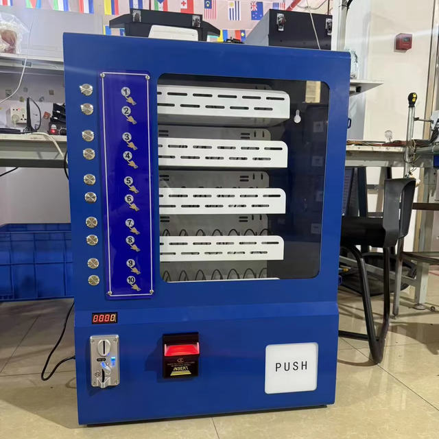 Mini Print Vending Machine 24H Unattended Self Service Custom Pattern Multi QR Coin Card Payment for Mall Kiosk Amusement Park