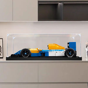 Moderne Acryl-Vitrine mit einfacher Montage für 10353 Williams Racing FW14B und Nigel Mansell Bausteine - Product Image 2