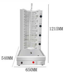 เครื่องทำชาwarma ขนาดเล็ก ลดราคาพิเศษจากโรงงาน เครื่องย่างบาร์บีคิวไฟฟ้าสำหรับครัว ย่างโดเนอร์เคบับ - Product Image 6