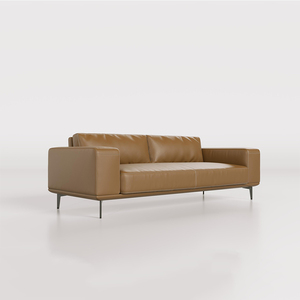 Muebles Comerciales para Oficina en Casa, Recepción de Empresa, Área de Espera, Conjunto de Muebles de Cuero para Descanso, Opcional en PU, Estilo Costero Moderno para Oficina - Product Image 3