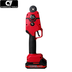 <span class=keywords><strong>Pince</strong></span> à <span class=keywords><strong>sertir</strong></span> hydraulique en acier alimentée par batterie Li-ion CHANGYOU HM 6-4 100-240V (2,8 kg bleu/rouge) pour le sertissage de petits terminaux - Product Image 2