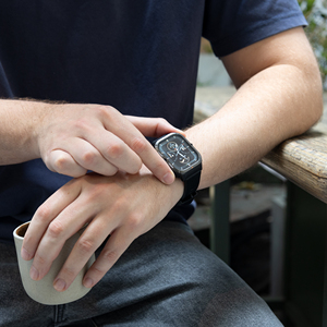 Reloj Inteligente AGM W3 <span class=keywords><strong>Cuadrado</strong></span>, Resistente <span class=keywords><strong>al</strong></span> Agua IP68, Pantalla OLED de <span class=keywords><strong>1</strong></span>.95, 500mAh, Linterna LED, Llamadas Bluetooth, Deportivo, Android, Unisex, con Brújula - Product Image 3