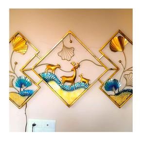Tenture murale en fer au design moderne personnalisé pièce fraîche pour la décoration intérieure avec options de taille, de forme et de couleur - Product Image 1