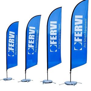 Customized Outdoor Standard Flying Advertising <b>Flags</b> Promotion Beach <b>Flag</b> - Product Image 1