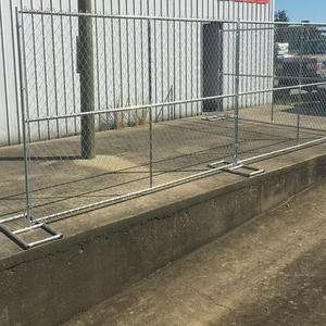 Clôture temporaire en chaîne galvanisée standard américaine pour la sécurité des chantiers de construction - Product Image 4