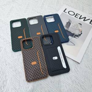 Funda de Teléfono de Lujo con Ranura para Tarjetas de Cuero de Alta Calidad para Iphone16 15 13 Pro Max 14 <span class=keywords><strong>Plus</strong></span>, Funda de Diseño para Teléfono 12 16plus, Funda Moderna - Product Image 1