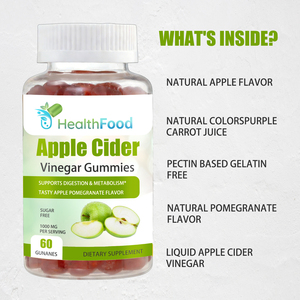 Gomitas de Vinagre de Sidra de Manzana Más Vendidas, con Vinagre de Sidra de Manzana, Favorecen la Digestión y el Metabolismo, Energizan de Forma Natural - Product Image 5