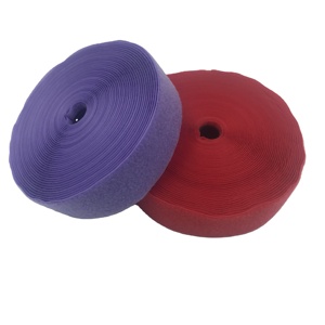 <b>Hook</b> and Loop Patches Fastener Sewing <b>Hook</b> and Loop Nylon Fastener Tape Nylon Standard Normal <b>Hook</b> and Loop Tape Roll - Product Image 1