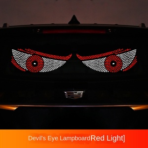 Ngọn Lửa ánh sáng mới <span class=keywords><strong>LED</strong></span> Devil của mắt đỏ mắt trang trí ánh sáng 10 loại Sáng Xe cửa sổ phía sau cảnh báo đèn phổ đồ đạc USB - Product Image 6
