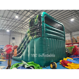 Thème Animal Singes Zèbres Girafes Gonflable Escalade Double Toboggan Trampoline Gonflable Videur Gonflable - Product Image 5