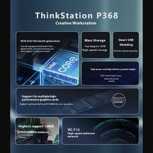 คอมพิวเตอร์ ThinkStation P368 ประสิทธิภาพสูง รุ่น Workstation ใช้หน่วยประมวลผล Core I7-13700 16-Core 2.1GHz แรม 32G ความจุ 512G + 2T การ์ดจอ RTX4060Ti-8G มีสินค้าในสต็อก - Product Image 3