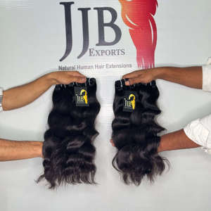Extensiones de Cabello Humano Virgen Indio Mink, Doble Trama, Ondulado, Liso, Ondas Corporales, Cabello Crudo Rizado para Venta al por Mayor - Product Image 1