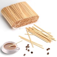Cuillères à café jetables écologiques en bois pour usage quotidien – Agitateurs classiques durables pour café et expresso – Idéales pour les distributeurs automatiques et les cadeaux promotionnels