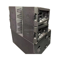 YVTX V25 double professionnel 15 pouces 3 voies système de son actif néodyme aimant Line Array haut-parleurs pour la scène