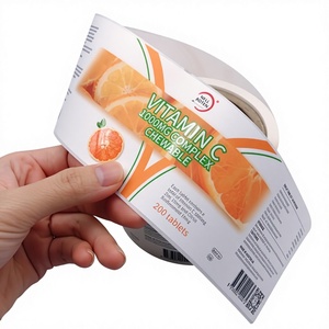 Custom Die Cut Self-adhesive <strong>Label</strong> Vinyl Cranberry <strong>Plastic</strong> Juice <strong>Bottle</strong> <strong>Labels</strong> Orange <strong>Bottle</strong> <strong>Label</strong> Sticker Roll - Product Image 4