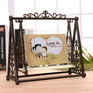 Creative Cartoon Classical Decorative Ornaments <strong>Swing</strong> 5 Inch Retro Photo <strong>Frame</strong> - Product Image 4