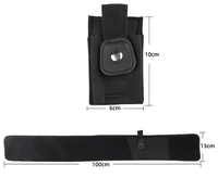 Étui de ceinture pour port dissimulé, étui magnétique pour femme à porter à la taille