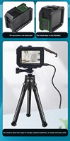Adaptateur de fixation à griffe froide pour caméra d'action, boîtier de protection en aluminium pour GoPro Hero 13 12 11 10 9 Black