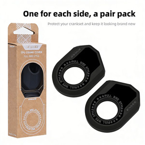 Funda protectora para manivela de <span class=keywords><strong>bicicleta</strong></span>, material TPU, protectores de cadenas para <span class=keywords><strong>bicicleta</strong></span> de montaña, funda suave antiarañazos para manivela - Product Image 5